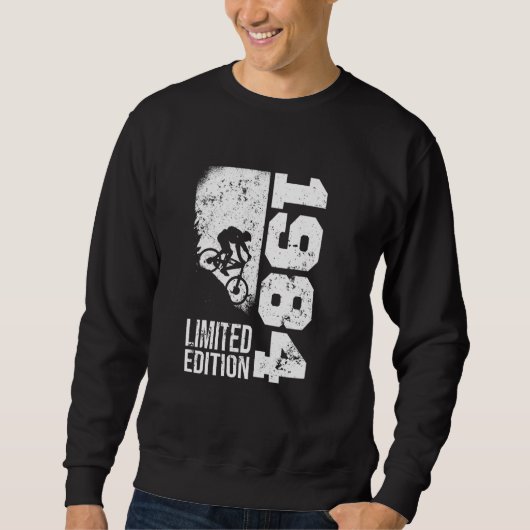  1984 Verjaardag fietsen MTB-Bicycles Mountai Trui (Voorkant)