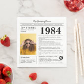 1984 Verjaardag Trivia Servet (Insitu)