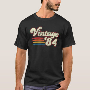 1984 Verjaardagsgrappig Retro 40e Dag 40 T-shirt