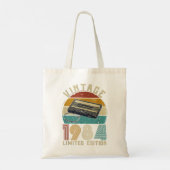 1984  verjaardagsretro Limited Edition mannen twee Tote Bag (Achterkant)