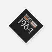 1984 Vintage 36 e Birthday Jubileum Gift Servet (Hoek)