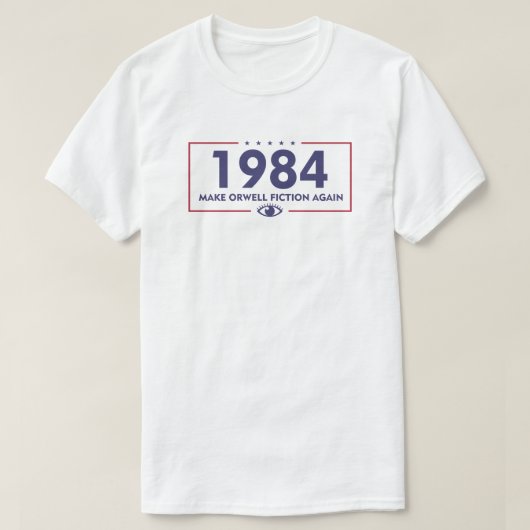1984 Weer Orwell Fiction | Dystopie T-shirt (Design voorkant)