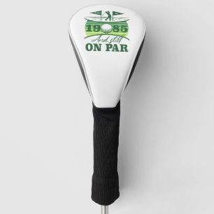 1985 40e verjaardag Golf Humor Golfheadcover