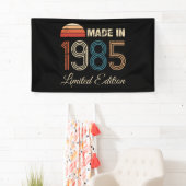1985  40ste verjaardag spandoek (Insitu)