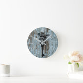 1985  acrylwandklok ronde klok (Huis)