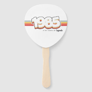 1985 De geboorte van legenden Handwaaier