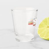 1985 De geboorte van legenden Shot Glas (Links)