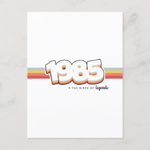 1985 De geboorte van legendes Briefkaart
