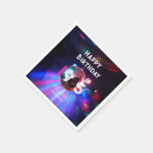 1985 Disco Ball 40e verjaardag Uitnodiging Servet (Hoek)