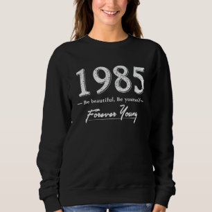 1985 Geboorte Jaar Retro Verjaardag Trui