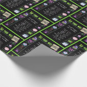 1985 Geboortejaar Trivia Cadeaupapier (Hoek)