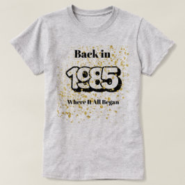 1985 Gold Splash T-shirt