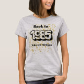 1985 Gold Splash T-shirt (Voorkant)