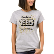 1985 Gold Splash T-shirt