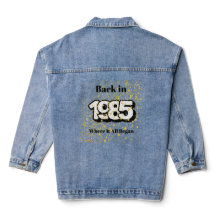1985 Gouden Splash Verjaardag Denim Jacket