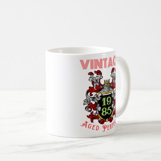  1985 Leeftijd Perfect Koffiemok (Voorkant rechts)