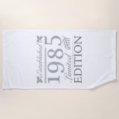 1985 Limited Edition 40e verjaardag Strandlaken (Voorkant)