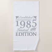 1985 Limited Edition 40e verjaardag Strandlaken (Voorkant)