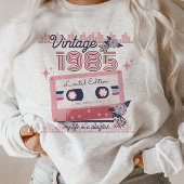  1985 Limited Edition Music Cassette Retro Trui