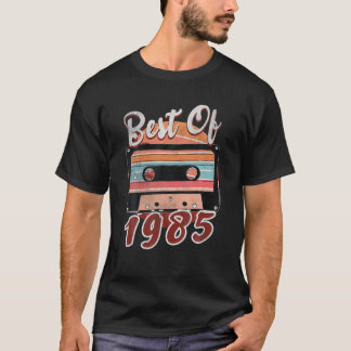 1985 Novelty Retro Aesthetic 37 Year Old Birth Bor T-shirt
