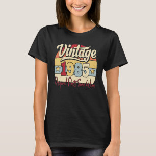 1985 oorspronkelijke onderdelen Draag de 38e helf T-shirt