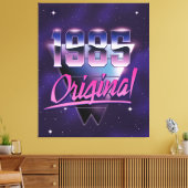 1985 Origineel Canvas Afdruk (Insitu (Woonkamer))