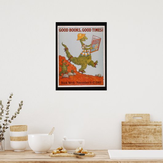 1985 Poster van de boekweek van kinderen (Keuken)