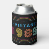 1985  Retro Stripe Neon Bright Blikjeskoeler (Blikje Voorkant)