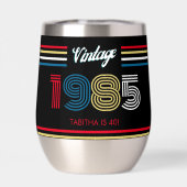 1985  Retro Stripe Primaire Kleuren (Achterkant)