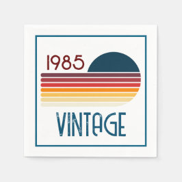 1985 Retro Stripe Sun Servet
