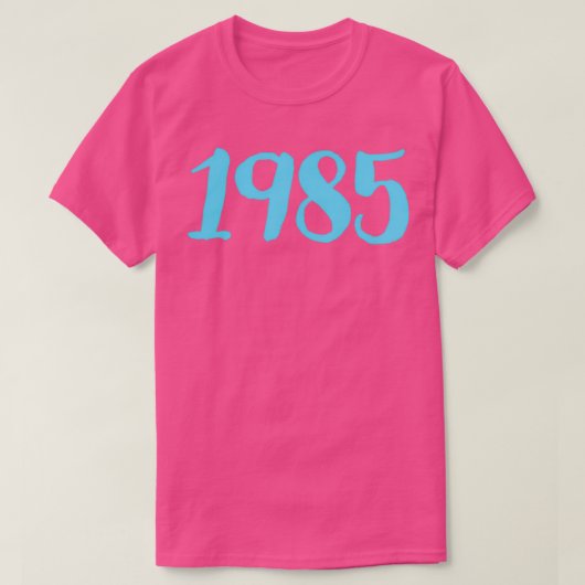 1985 T-SHIRT (Design voorkant)