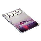 1985 vintage supercar poster notitieboek (Rechterzijde)