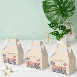 1985 Vintage Verjaardagsfeest Favor Dozen – Retro Bedankdoosjes