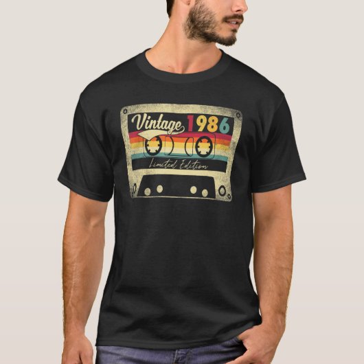 1986 36e vogeldagverblijf Shirt Retro (Voorkant)