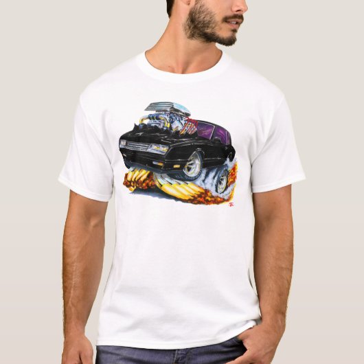 1986-88 Monte Carlo Black Car T-shirt (Voorkant)