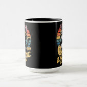 1986 Birthday Retro Cat Lover Ukulele 40th Bday Mok (Midden)