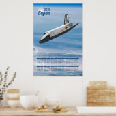 1986 Buran Sovjet Spaceshuttle Poster Kalender (Keuken)