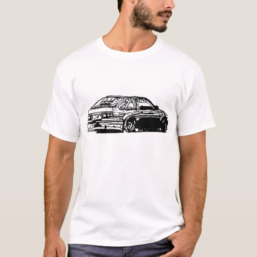 1986 Corolla AE86 T-shirt (Voorkant)
