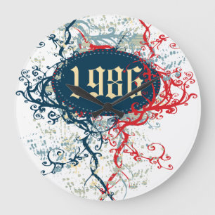 1986 Geboortejaar of sinds 1986 of in 1986 Grote Klok