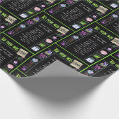 1986 Geboortejaar Trivia Cadeaupapier (Hoek)