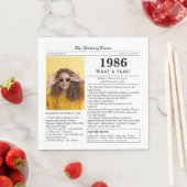 1986 Krant Verjaardag Servet (Insitu)