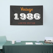  1986 Limited Edition 40th Birthday Banner (Beurs)