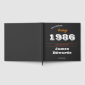  1986 Retro gastenboek – 40e verjaardag (Volledig)