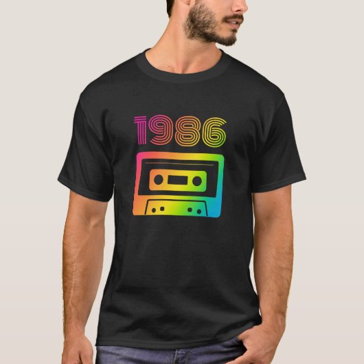 1986 Retro T-shirt (Voorkant)