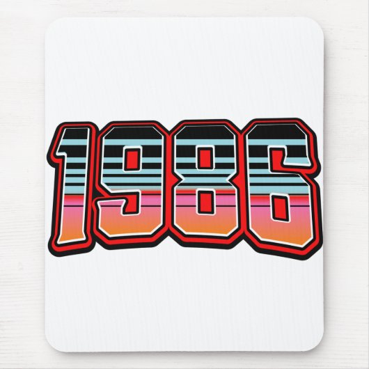 1986 T-shirt Muismat (Voorkant)