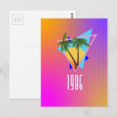 1986 tropisch paradijs briefkaart (Voorkant / Achterkant)
