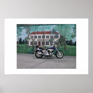 1986FXR LAGER POSTER