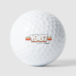 1987 De geboorte van legenden Golfballen