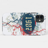 1987 Geboortejaar of sinds 1987 of in 1987 Case-Mate iPhone Case (Achterkant (horizontaal))