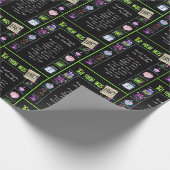 1987 Geboortejaar Trivia Cadeaupapier (Hoek)